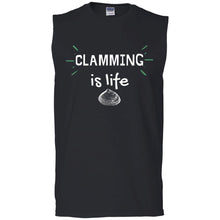 Load image into Gallery viewer, Clamming is Life Men&#39;s Ultra Cotton Sleeveless T-Shirt
