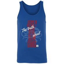 Load image into Gallery viewer, The Truth About Jersey Blue Claw Crabs Unisex Tank
