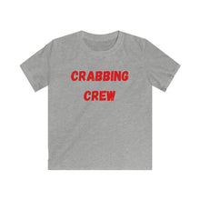 Load image into Gallery viewer, Crabbing Crew Kids Softstyle Tee - Multiple Colors Available
