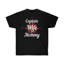 Load image into Gallery viewer, Captain, Wife, Mommy Unisex Ultra Cotton Tee
