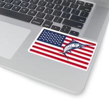 Load image into Gallery viewer, Sailfish Flag Kiss-Cut Stickers
