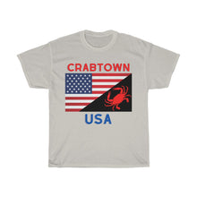 Load image into Gallery viewer, Crabtown USA Unisex Heavy Cotton Tee - Multiple Colors Available
