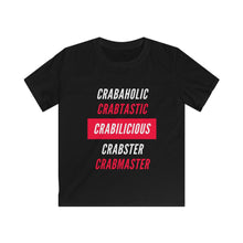 Load image into Gallery viewer, Crabaholic Kids Softstyle Tee - Multiple Colors Available
