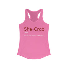 Load image into Gallery viewer, She-Crab Women&#39;s Ideal Racerback Tank
