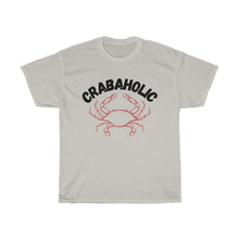 Load image into Gallery viewer, Crabaholic Unisex Heavy Cotton Tee - Multiple Colors Available
