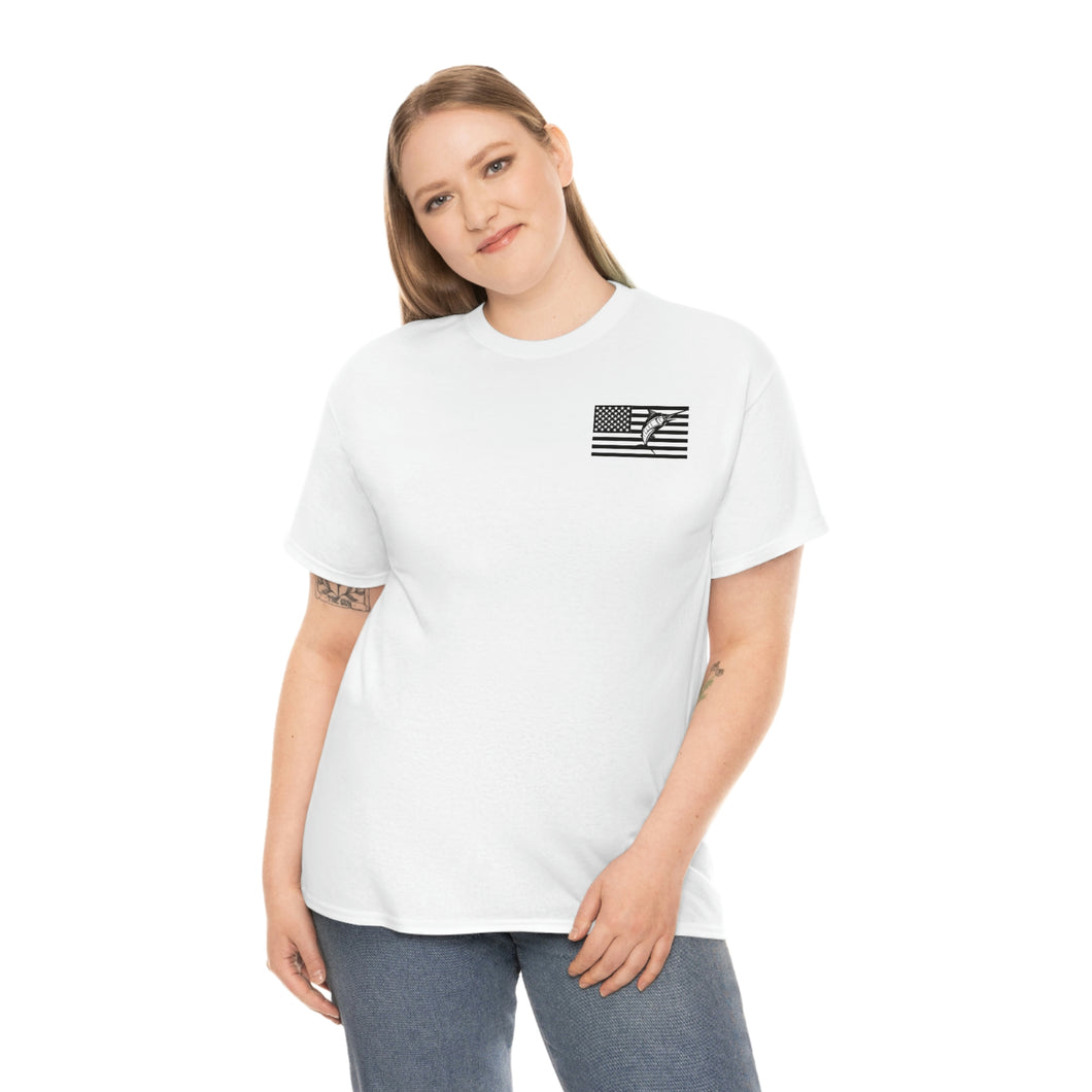 Fish Flag Logo Unisex Heavy Cotton Tee