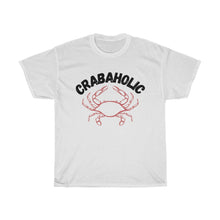 Load image into Gallery viewer, Crabaholic Unisex Heavy Cotton Tee - Multiple Colors Available
