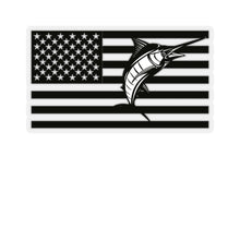 Load image into Gallery viewer, Sailfish Flag Kiss-Cut Stickers
