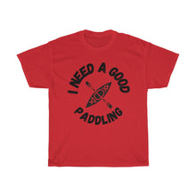 Load image into Gallery viewer, I Need A Good Paddling Unisex Heavy Cotton Tee - Multiple Colors Available
